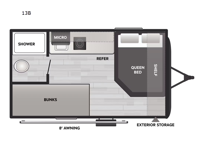 Coleman 13B Floorplan Image