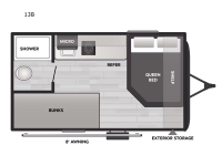 Coleman 13B Floorplan