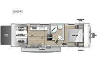 Sandstorm 2550SRX Floorplan Image