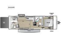 Sandstorm 2630SRE Floorplan Image