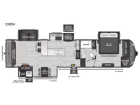 Alpine Avalanche Edition 338GK Floorplan Image