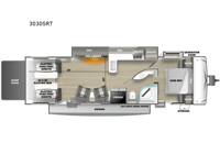 Sandstorm 3030SRT Floorplan Image