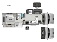 DX3 37BD Floorplan Image