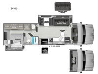 DX3 34KD Floorplan Image