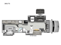 DynaQuest XL 3801TS Floorplan Image