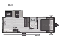 Coleman Lantern 25REX Floorplan Image