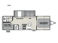 Northern Spirit SE 26BH Floorplan Image