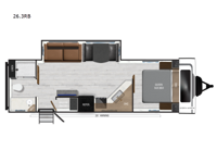 Corterra 26.3RB Floorplan Image