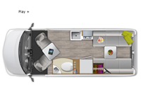 Roadtrek Play + Floorplan Image