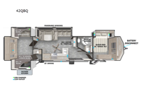 Salem Villa Series 42QBQ Floorplan Image