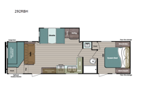 Kingsport Ultra Lite 292RBH Floorplan Image