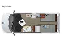 Roadtrek Play Slumber Floorplan Image