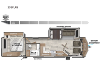 Salem Villa Series 353FLFB Floorplan Image