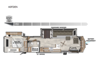 Salem Villa Series 40FDEN Floorplan Image