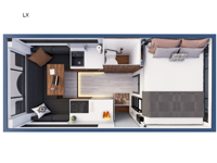 Baja Plus LX Floorplan Image