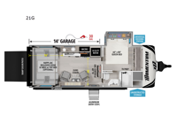 Momentum G-Class 21G Floorplan Image