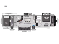 Raptor 352 Floorplan Image