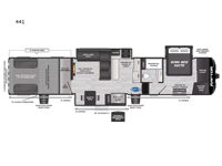 Raptor 441 Floorplan Image