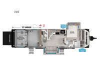 Momentum G-Class 31G Floorplan Image