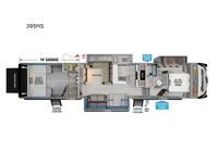 Momentum M-Class 395MS Floorplan Image