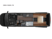 Storyteller Overland CREW MODE 170 Floorplan Image