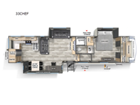 Cardinal 33CHEF Floorplan Image