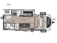 Vibe 22ML Floorplan Image