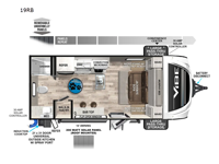 Vibe 19RB Floorplan Image