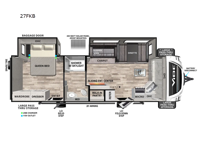 Vibe 27FKB Floorplan Image