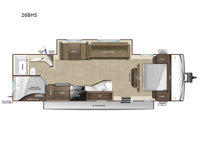 Autumn Ridge 26BHS Floorplan Image