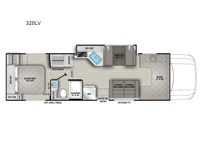 Entourage 320LV Floorplan Image