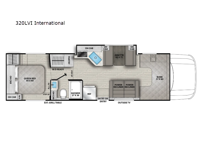 Entourage 320LVI International Floorplan Image