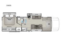 Entourage 330DS Floorplan Image