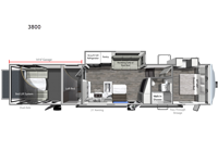 Voltage V-Series 3800 Floorplan Image