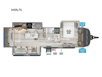 Reflection 345RLTS Floorplan Image