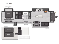 Residence 401FSRL Floorplan Image