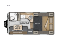 Wolf Creek 850 Floorplan Image