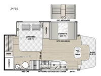 Prism Select 24FSS Floorplan Image