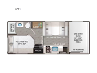 Quantum ESpec Essential LC21 Floorplan Image