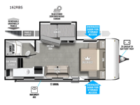 Salem FSX 162RBS Floorplan Image