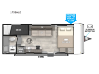 Salem FSX 175BHLE Floorplan Image