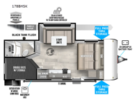 Salem FSX 178BHSK Floorplan Image