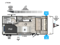 Salem FSX 179DBK Floorplan Image