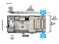 Salem FSX 187RBK Floorplan Image