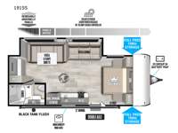 Salem FSX 191SS Floorplan Image