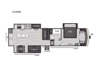 Arcadia 3140RK Floorplan Image