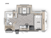 E-Series 18RBE Floorplan Image