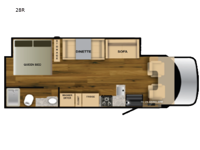 Rebel 28R Floorplan Image