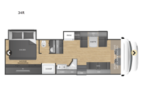 Rebel 34R Floorplan Image