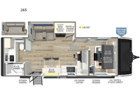 Model I 265 Floorplan Image